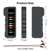 12V Car Battery Tester Digital Alternator Tester with 6 LED Lights Car Battery Tester Analyzer Professional Auto Diagnostic Tool 4