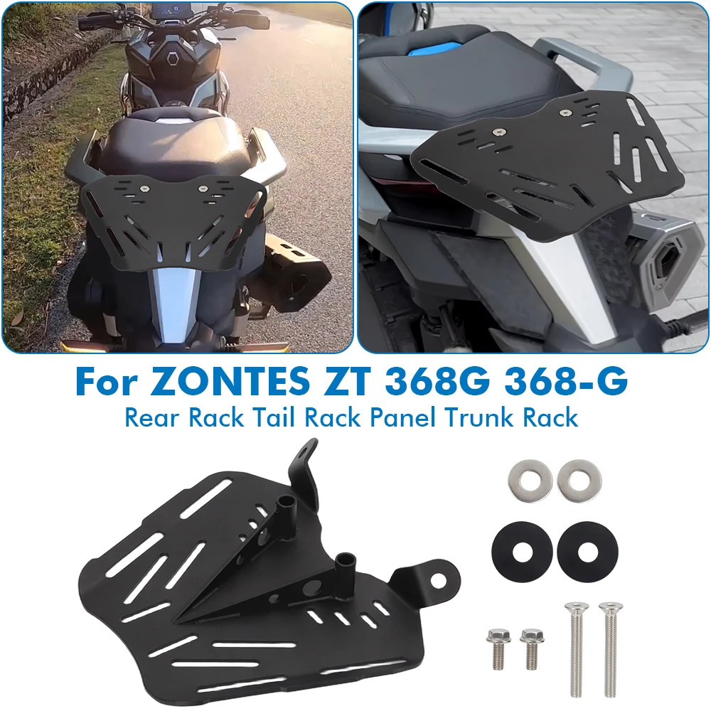 Soporte Para GPS Y Navegador De Moto Compatible Con Zontes 368G - Montaje Antivibración Para Manillar, Incluye 14 Accesorios De Fijación