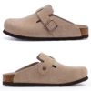 KIDMI New Women Clogs Slippers Suede Clogs Shoes Cork Footbed Men Clogs Slippers Outdoor Beach Slippers Support Dropshipping 4