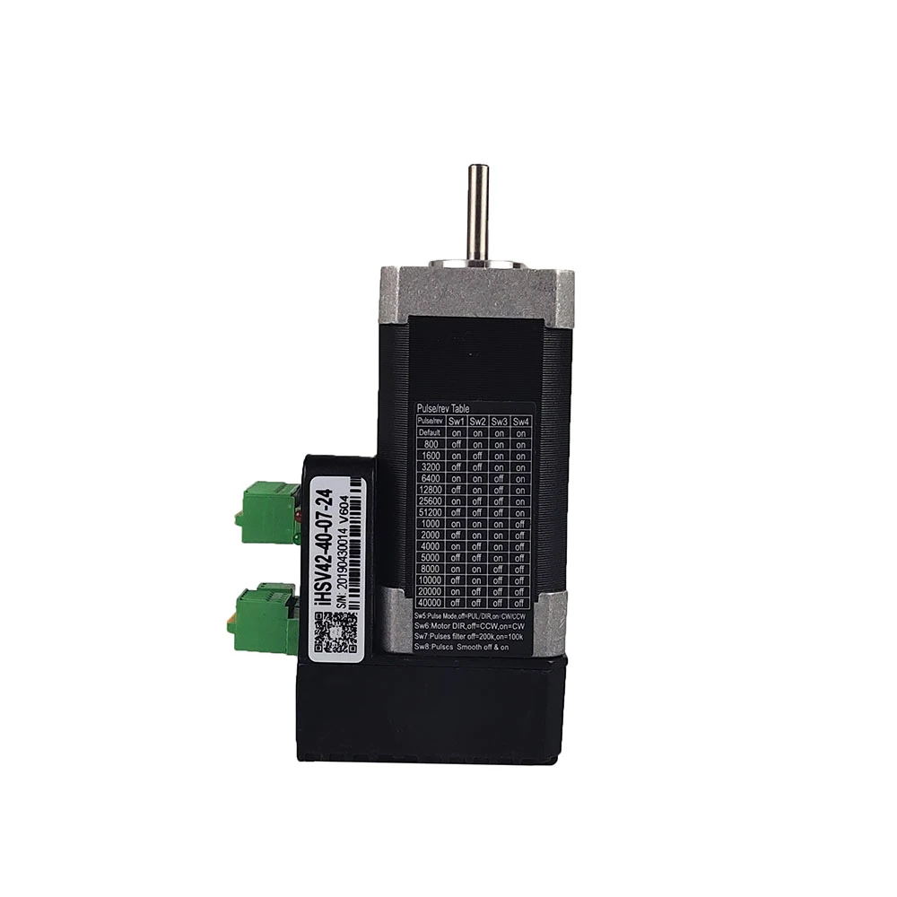 IHSV42-40-07-24 Servo Motor NEMA17 / 42 JMC Integrated Servo Motor Driver + Motor Integrated 78W 0.185NM 24VDC