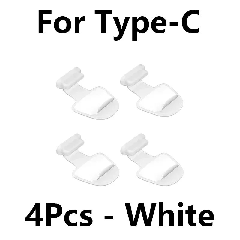 4pcs-For TypeC-White