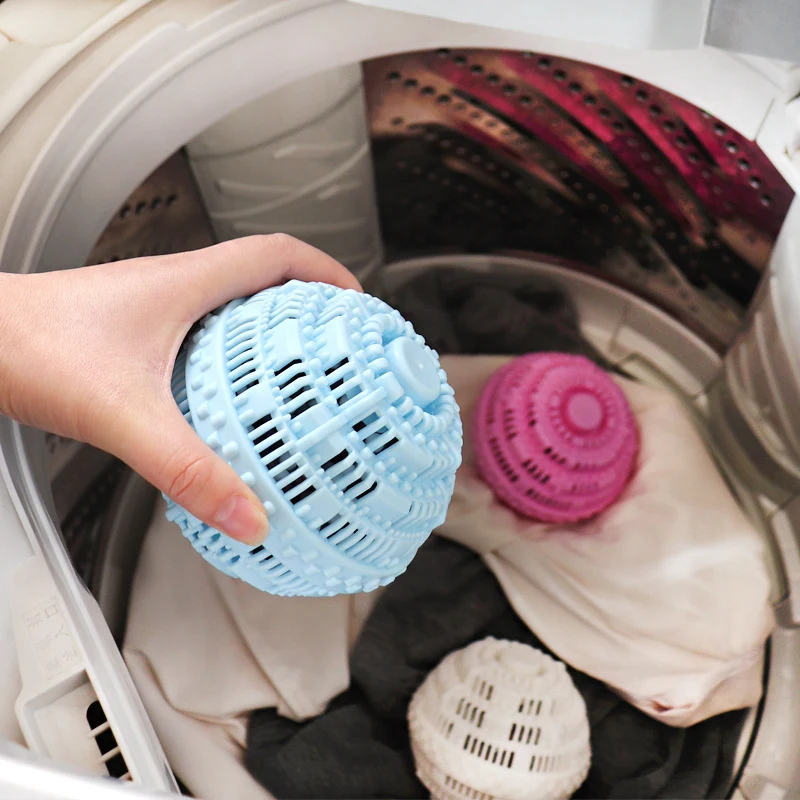 Reusable Magic Laundry Ball 10cm For Household Cleaning Washing Machine Clothes Softener Laundry PVC Washing powder Clean Tools laundry ball