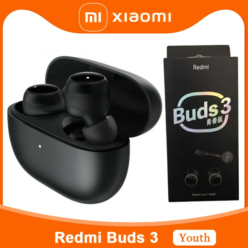 Беспроводные наушники Xiaomi Redmi Buds 3 Youth Edition TWS Bluetooth 5 2 Тип C IP54 18 ч сенсорное
