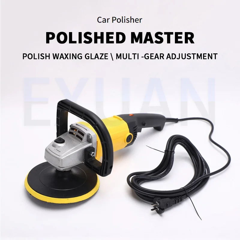 Car Waxing Machine Multi Speed Portable Car Beauty Polishing Machine Glazing Adjustable Speed Polishing