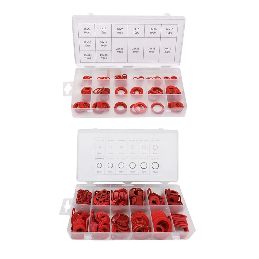 Guarnizioni Per Rondelle Isolanti In Carta D'Acciaio O Ring Pad Con Strumento Per Guarnizioni Scatola