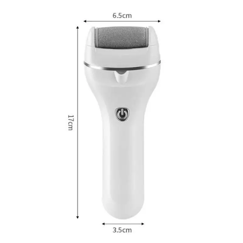 Electric Foot Callus Remover Waterproof Pedicure Scrubber Tool_voghion.com
