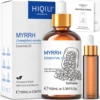 HIQILI 100ML Myrrh Essential Oils,100% Pure Nature for Aromatherapy, Diffuser, Humidifier, Massage, Relieving Stress, Fragrance 1
