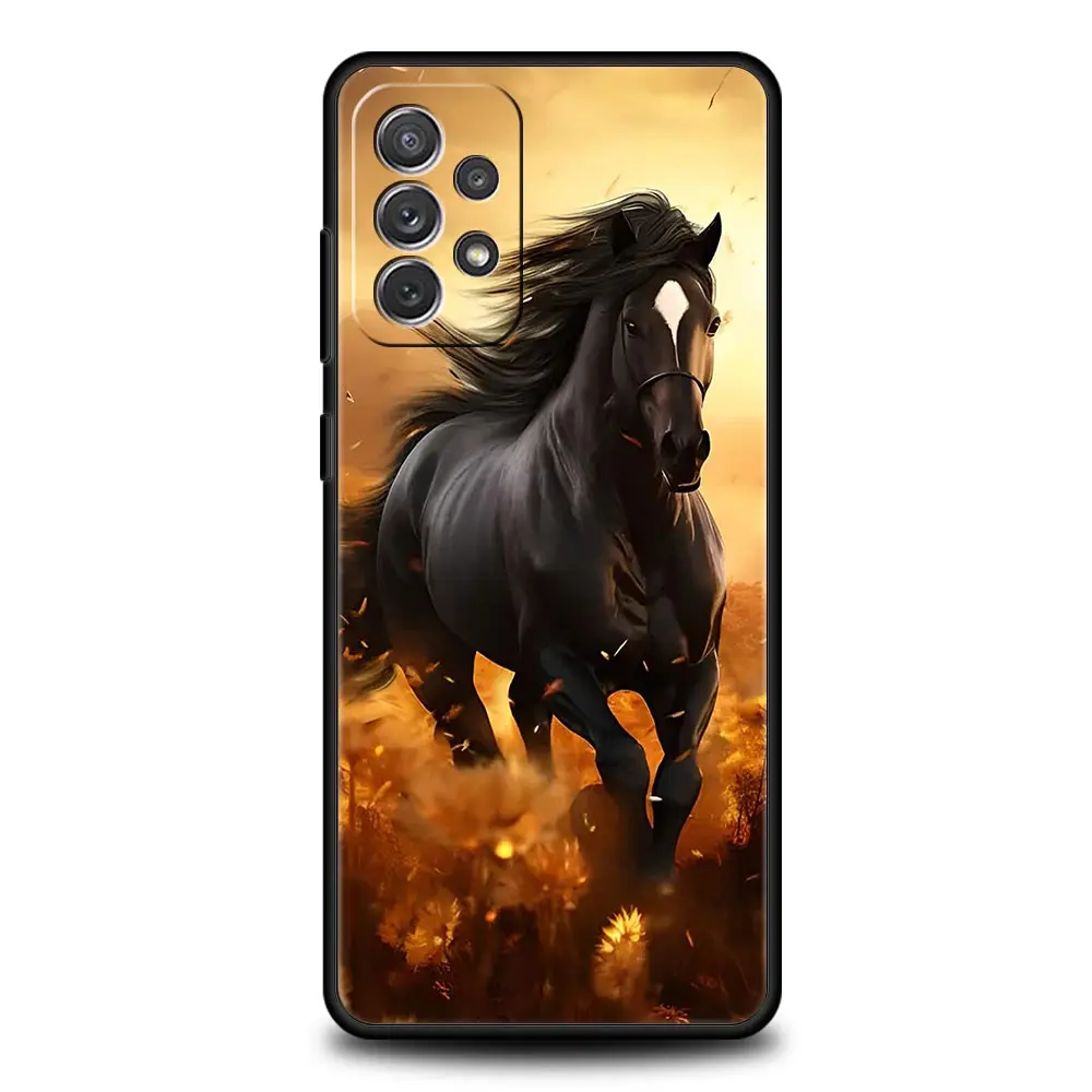 Elegant Horse Design Phone Case - Stylish and Durable Protection