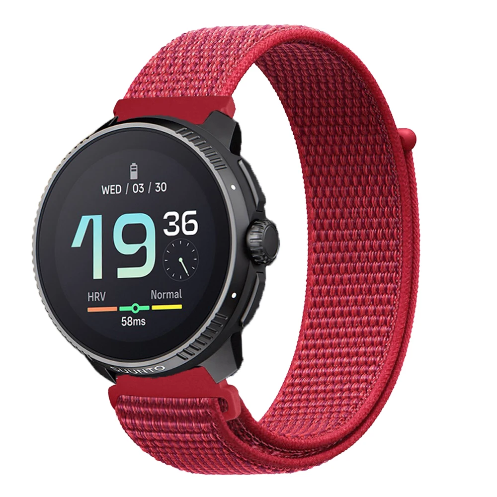 Premium 22mm Nylon Loop Watch Strap – Durable Replacement Wristband in Classic Design