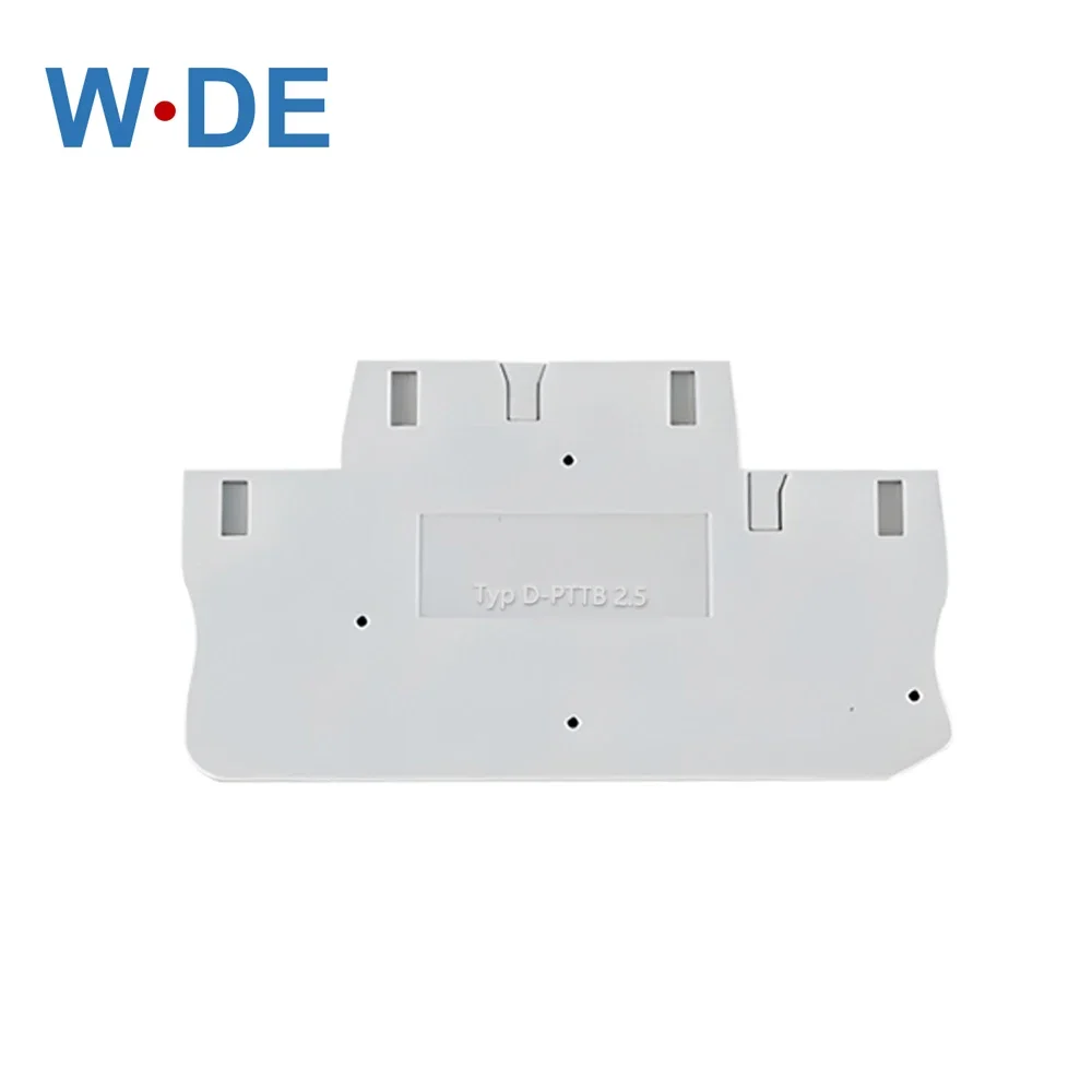1 Piece D-PTTB2.5 End Cover for PTTB2.5 Din Rail Terminal Blocks din rail terminal block