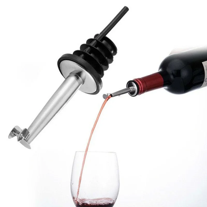 Bottle Nozzle Pourer 2PCS/lot With Bottle Stopper