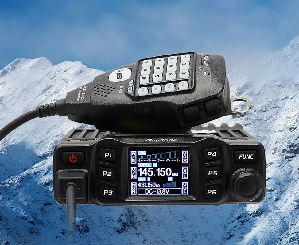 New AnyTone AT-778UV 25W Dual Band 136-174 & 400-480MHz Amateur Radio Walkie Talkie