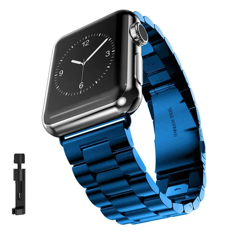 Starlight Stainless Steel Watch Band with Adjustable Metal Strap