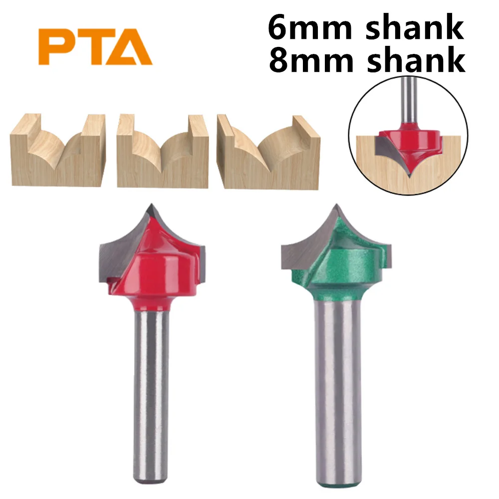6mm8mmShankCarvingBitRouterBitWoodworkingMillingCutterFor