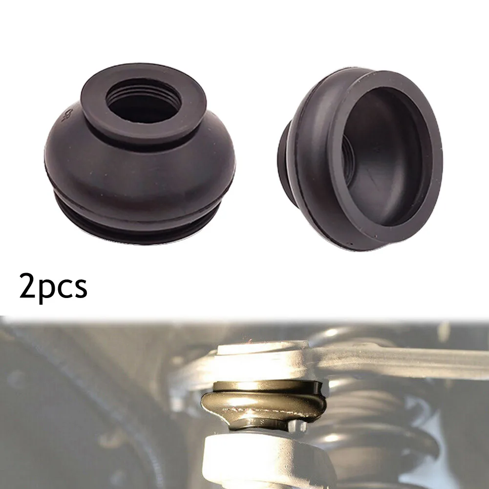 2 Copripolvere In Gomma Per Testina E Snodo - Foro Piccolo 18 Mm, Grande 47 Mm, Altezza 30 Mm - Aftermarket Qualità - 2