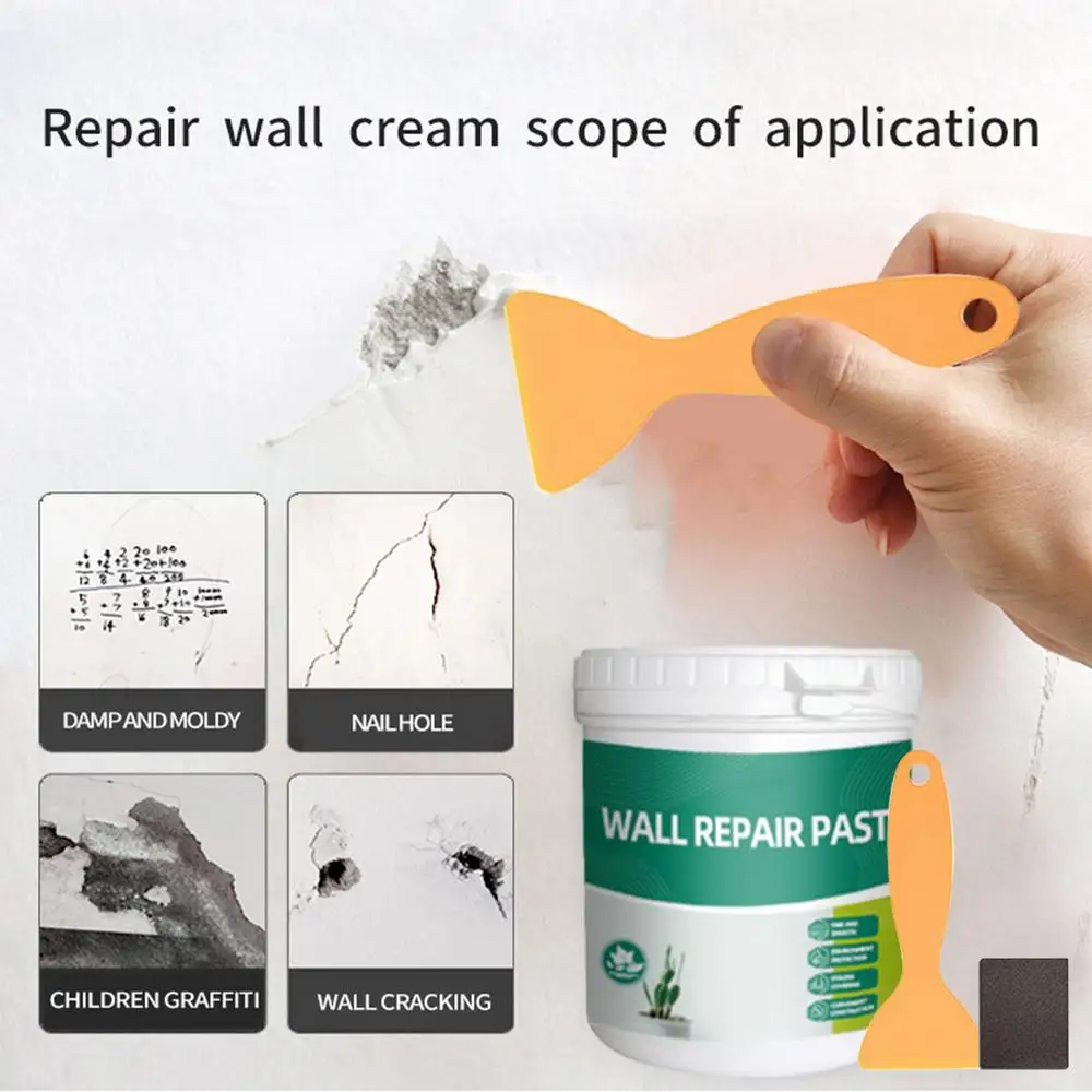 Description Picture 3 of itemNail Hole Filler For Walls 600g Dry Wall Repair Agent Kit Waterproof Dries Quickly Safe Dry Wall Repair Graffiti Sealant
