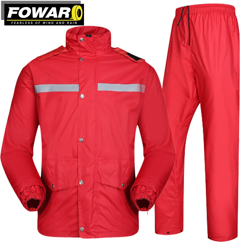 cover motorcycle in rain