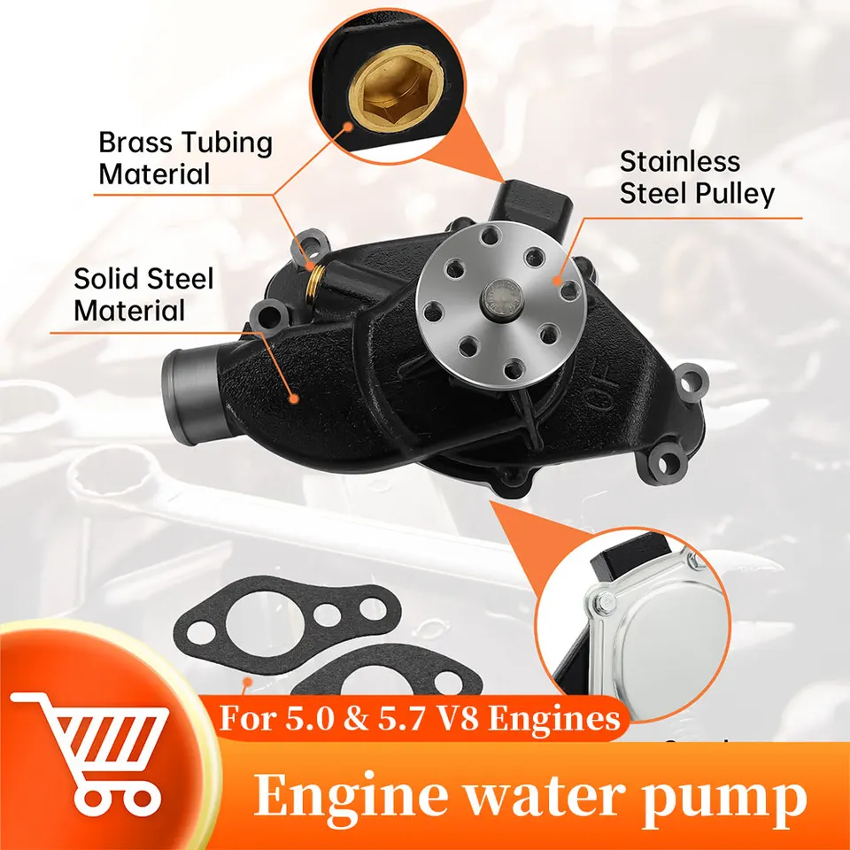 Mercruiser Réparations Pompe à Eau V6 & V8 Avec Heures