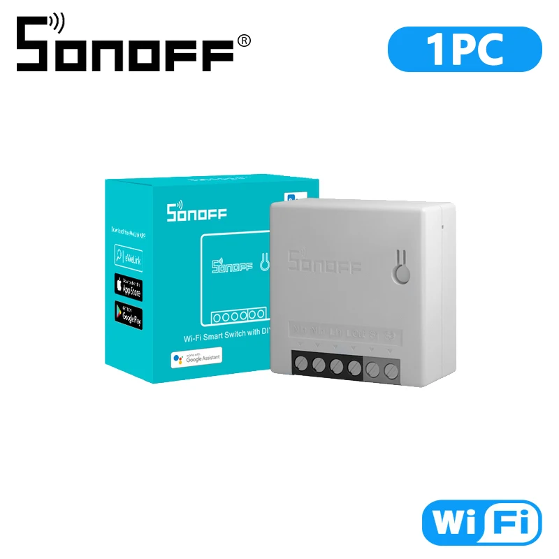 SONOFF MINI R2 WiFi Switch Two Way Control Light Switch Module Smart Home Automation Relay Breaker For eWeLink Alexa Google Home 