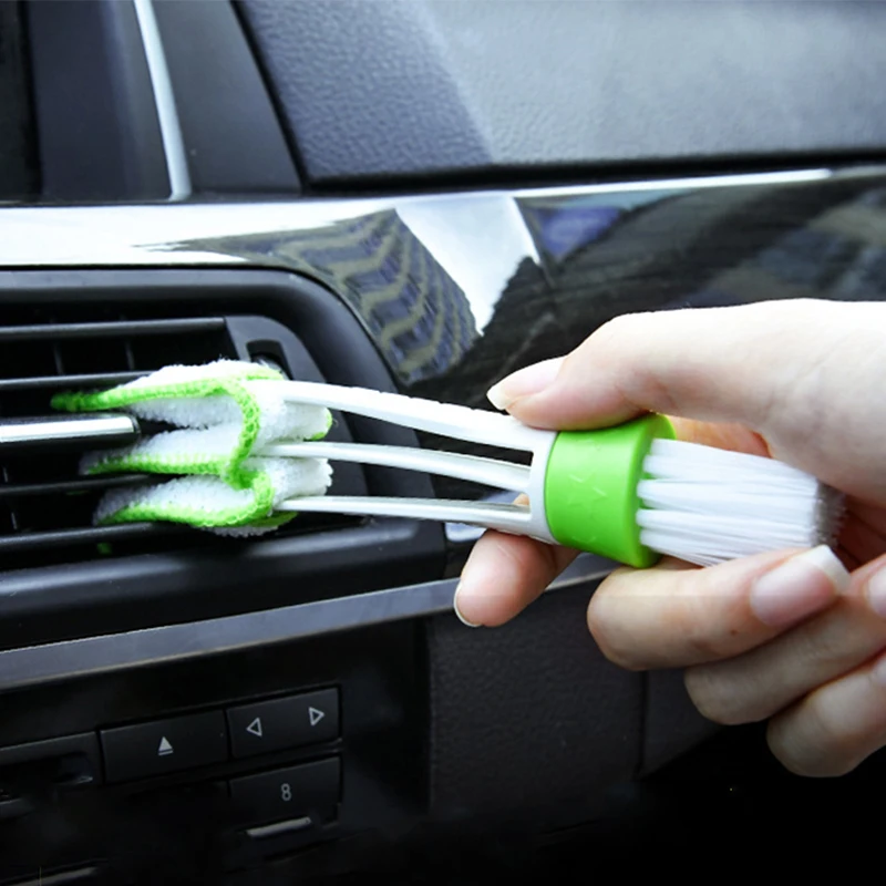 

Car Cleaning Brush Car Air Conditioner Vent Cleaner Detailing Brush Duster Wipe Auto Detailing Cleaner Interior Cleaning Tools