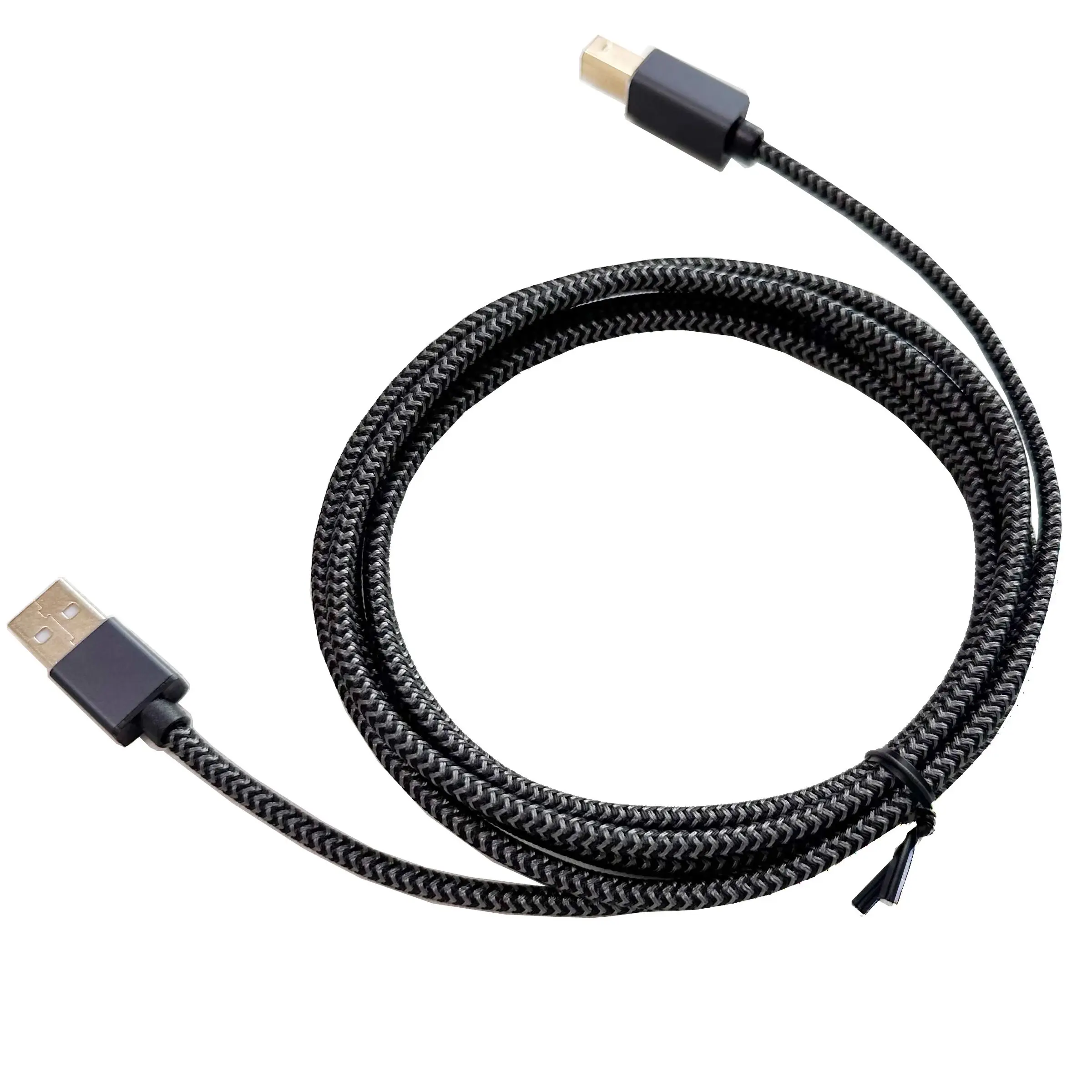 1/2/3/5/8/10m USB 프린터 코드 2.0 유형 A 남성-B 남성 케이블 스캐너 코드 HP,Canon,Dell,Epson,More와 호환되는 고속