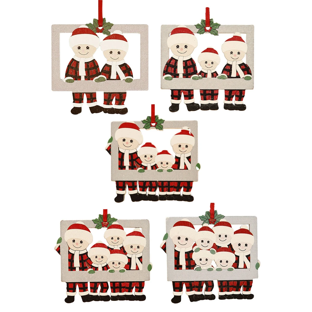 DIY Weihnachten Familie Anhänger Frohe Weihnachten Dekorationen für zu Hause 2024 Weihnachts baum hängen Ornament Navidad Geschenke Neujahr 2025 – Detail 4