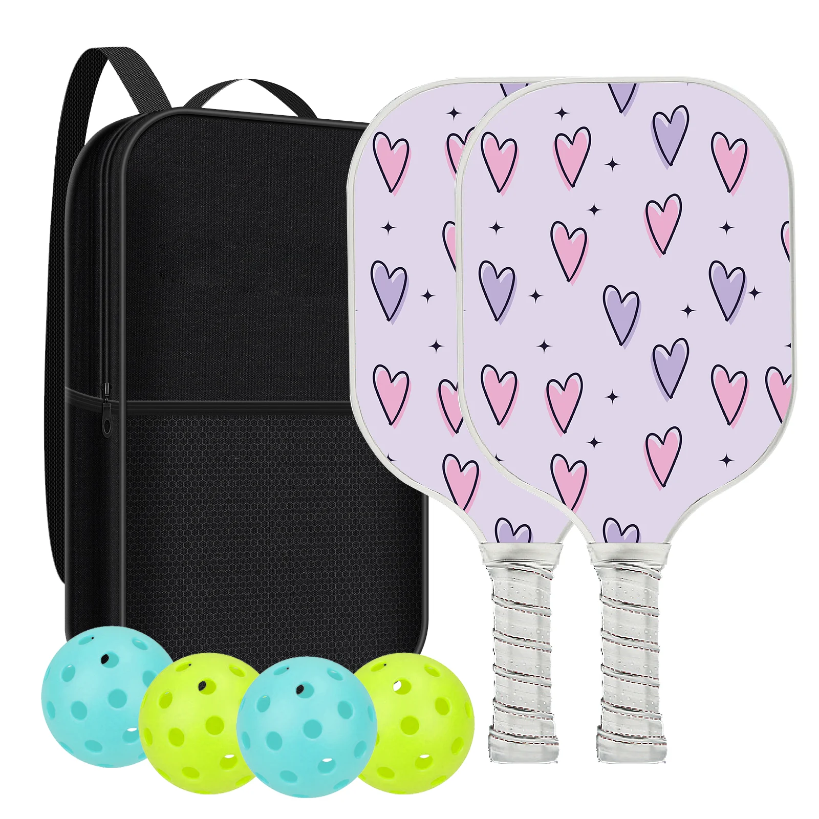 Glass carbon fiber pickleball paddle sporting goods nation