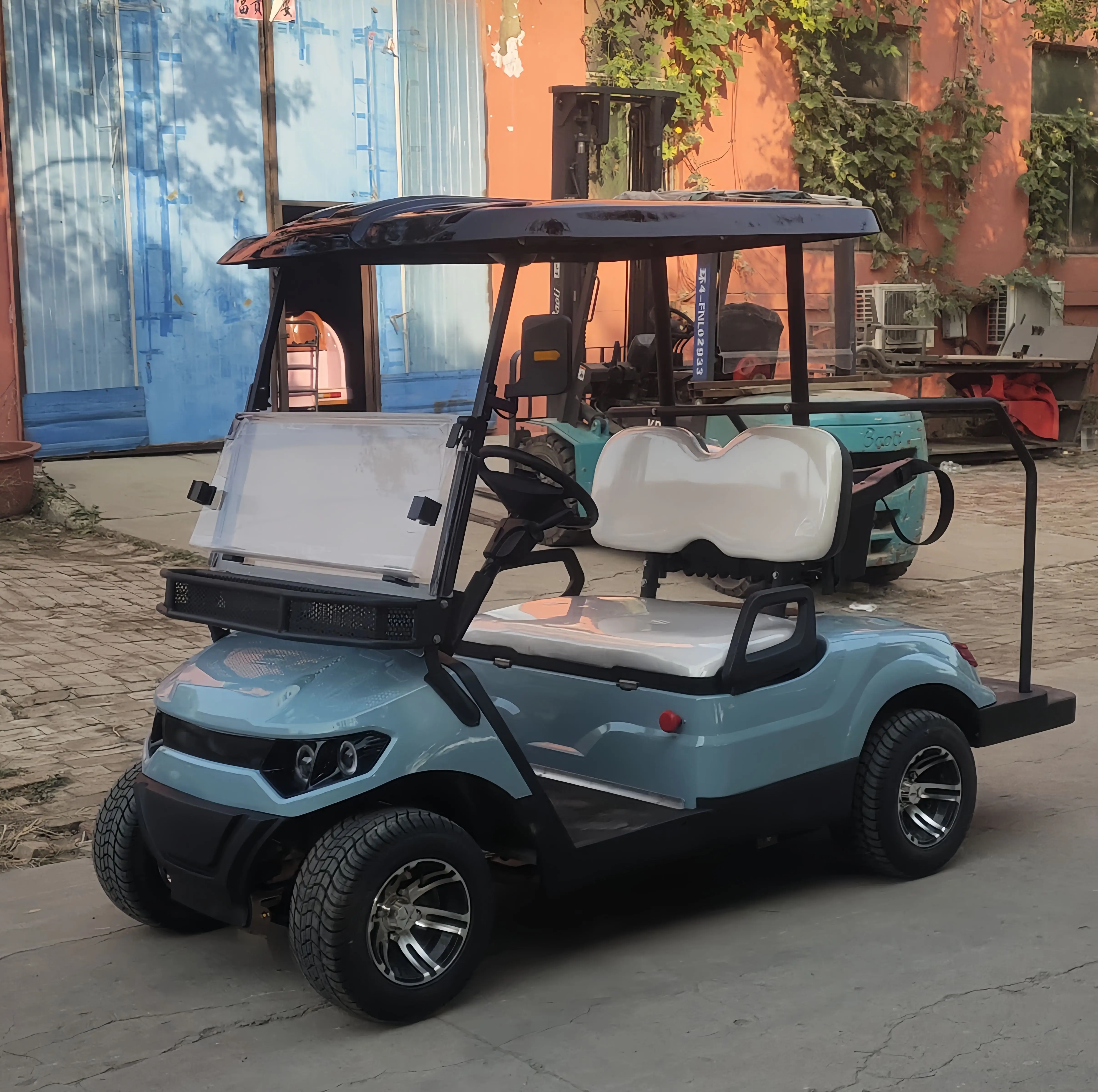 공장 공급 4인승 전면 시트 액세서리 골프 카트 배터리 4인용 골프 카트 전기 골프 4륜 자동차