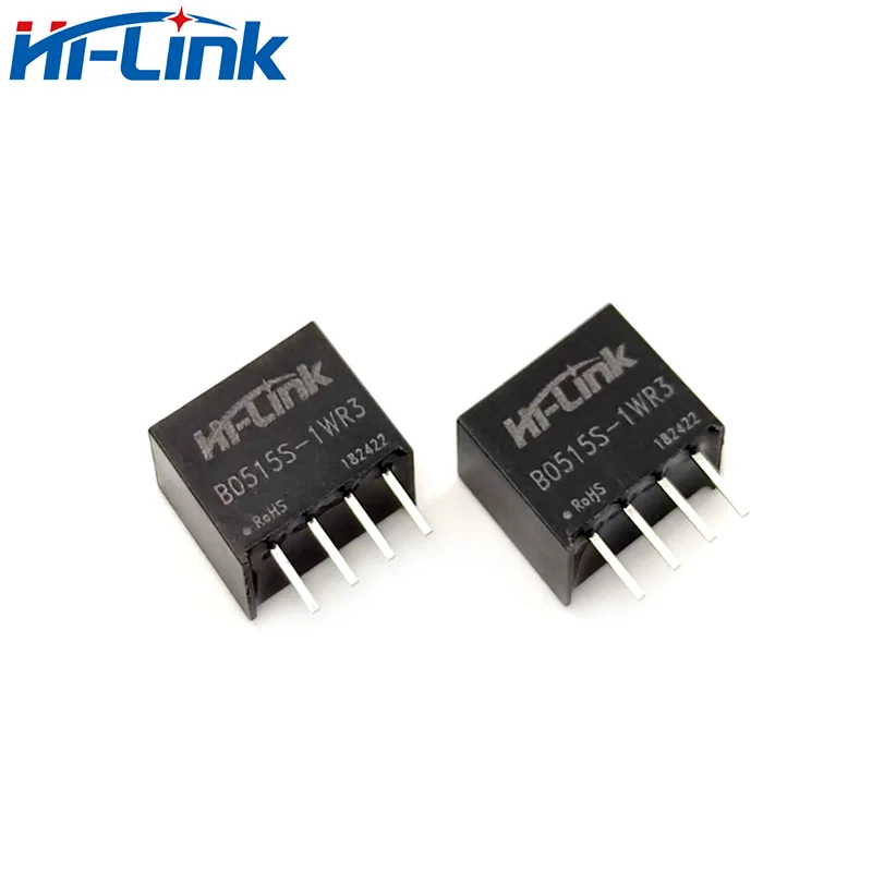 하이링크 스마트 전자제품 스텝 다운 절연 스위치 전원 공급 장치 모듈, 5V 15V 단일 출력, 67mA 1W DC 변압기, 20 개