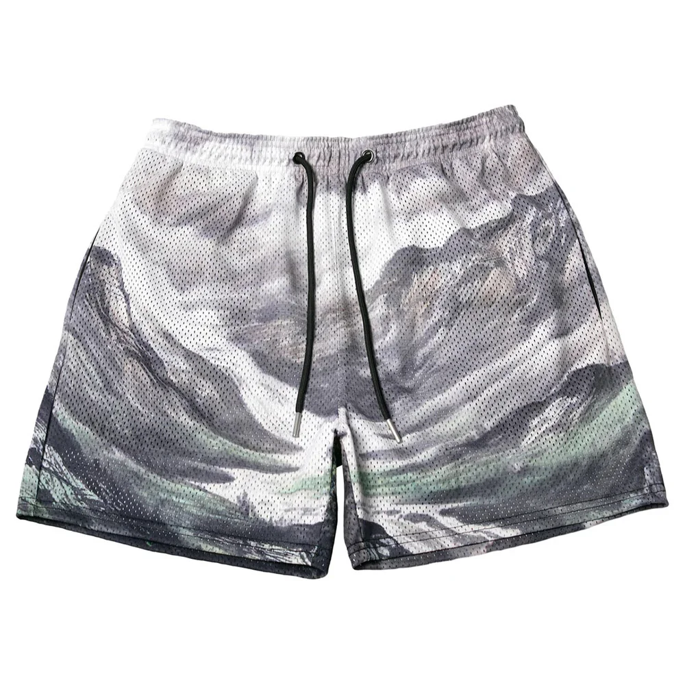 

The Art Of Van Gogh Scrawl Shorts Women Men Trendy Oversize Skateboarding Sports Comforts Outdoor Shorts Cool Hawaii Beach Pants