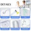 Portable Washing Machine 17.6Lbs Capacity Mini Compact Twin Tub Laundry Washer & Spinner with Gravity Drain Pump for Apartment 3