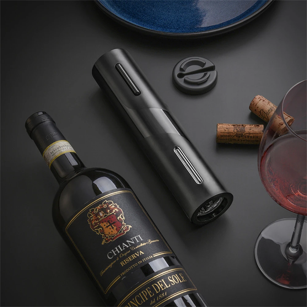 

Electric Wine Opener Professional USB Rechargeable Automatic Red Wine Cocktails Bottle Corkscrew For Party Kitchen Home Use