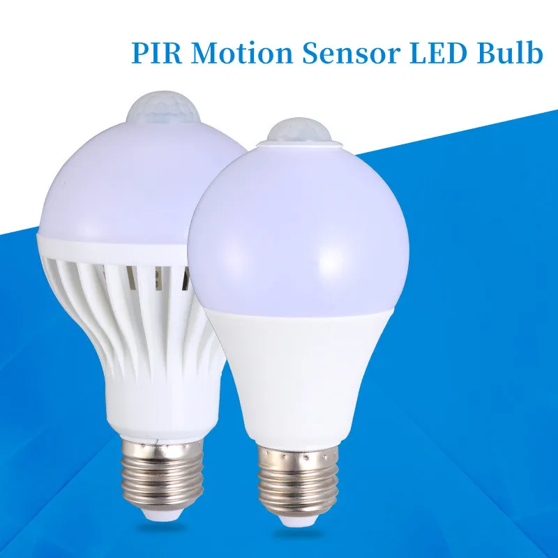 SensorBulbLEDPIRMotionSensorLampNightLightE27LightSensor