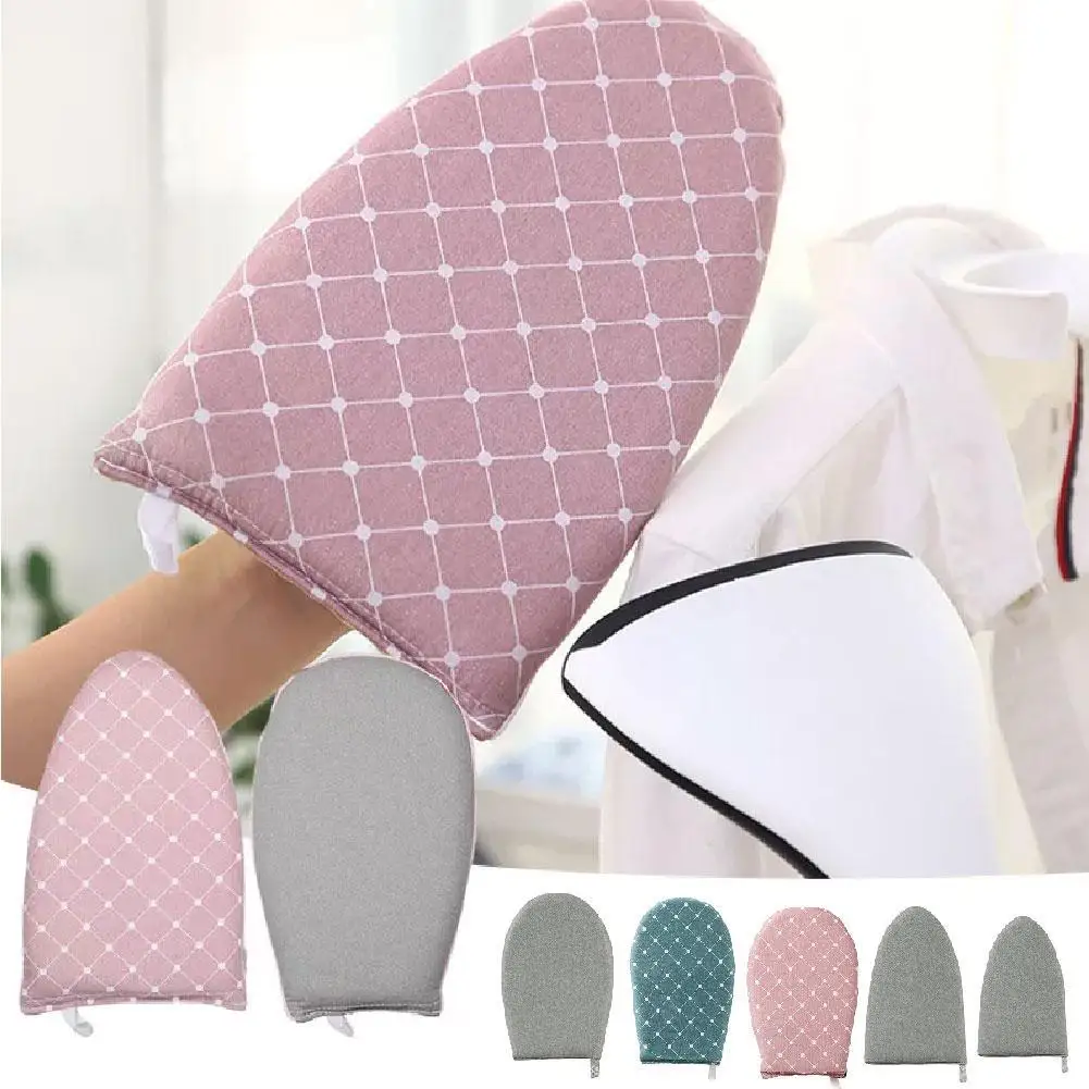 Ironing Board Mat Handheld Mini Ironing Board Heat Resistant Clothes Garment Steamer Board Gloves Household Insulated Laundry Products
