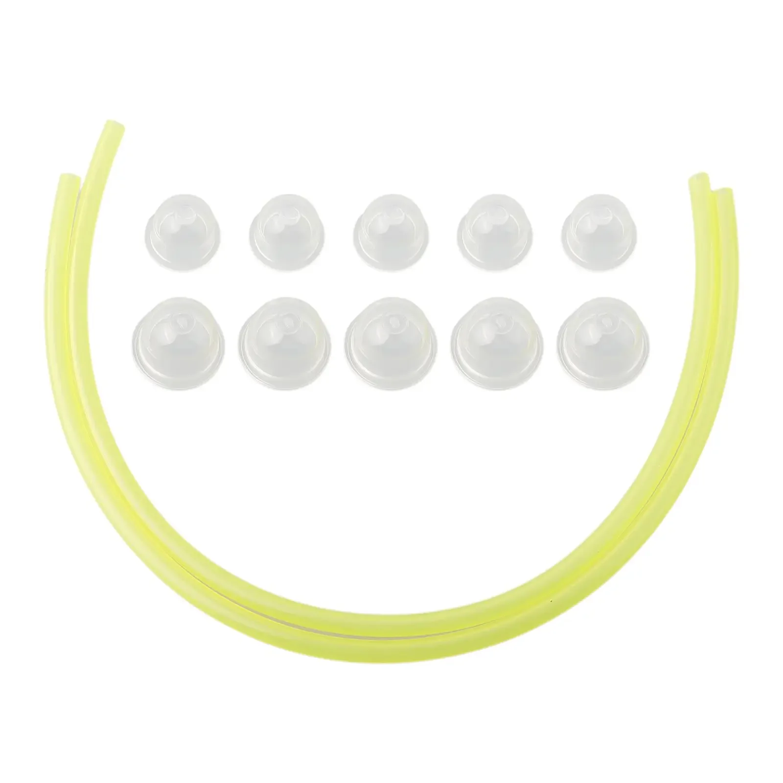 

12pcs Large Small Primer Bulbs 2 Feet Fuel Line Carburetor Kit Garden Power Tool Accessories Lawn Mower Replacement Parts