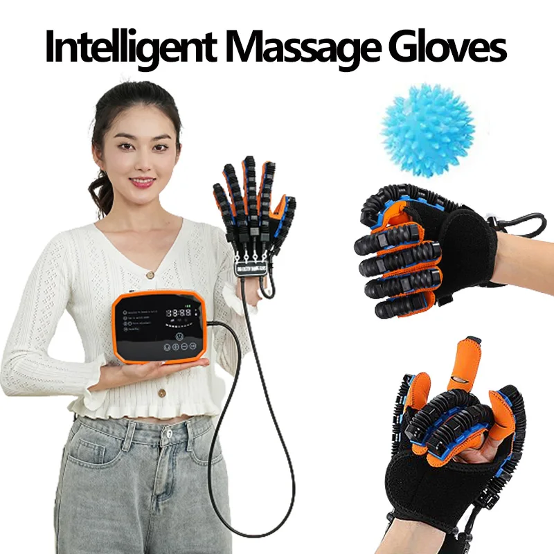 

Intelligent Massage Gloves Stroke Hemiplegia Robot Rehabilitation Gloves Hand Function Rehabilitation Training Glove Finger Care