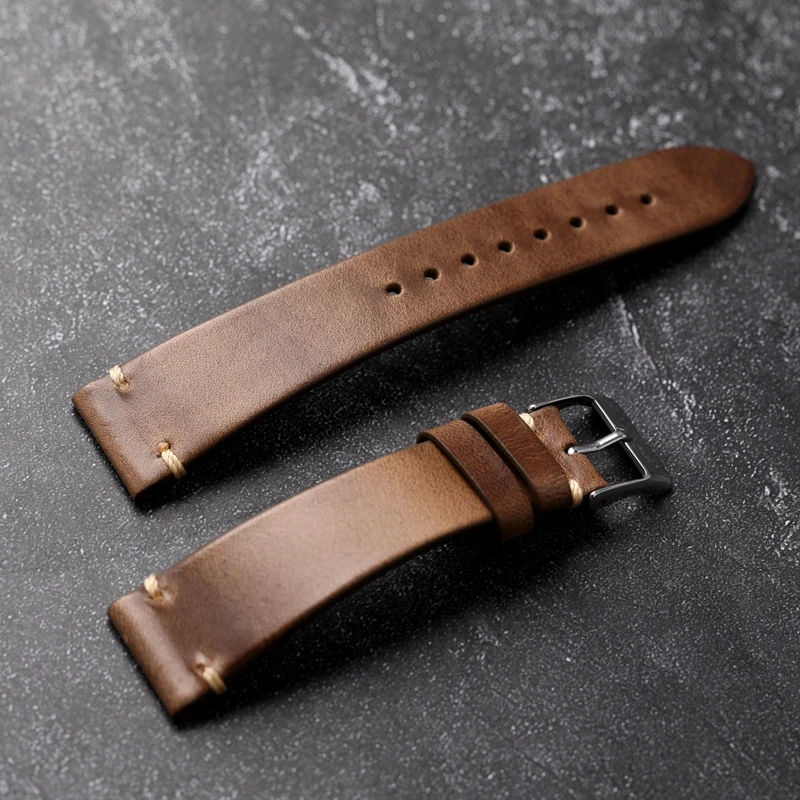 ڵ̵ Horween ũҼ ̱  ð ,   Ƽ Ÿ , Ŀ  Ʈ Ʈ, 18mm, 19mm, 20mm, 22mm