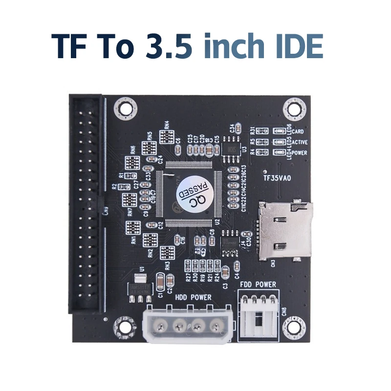 

Адаптер для флеш-накопителя MICRO SD TF на IDE, 40 Pin