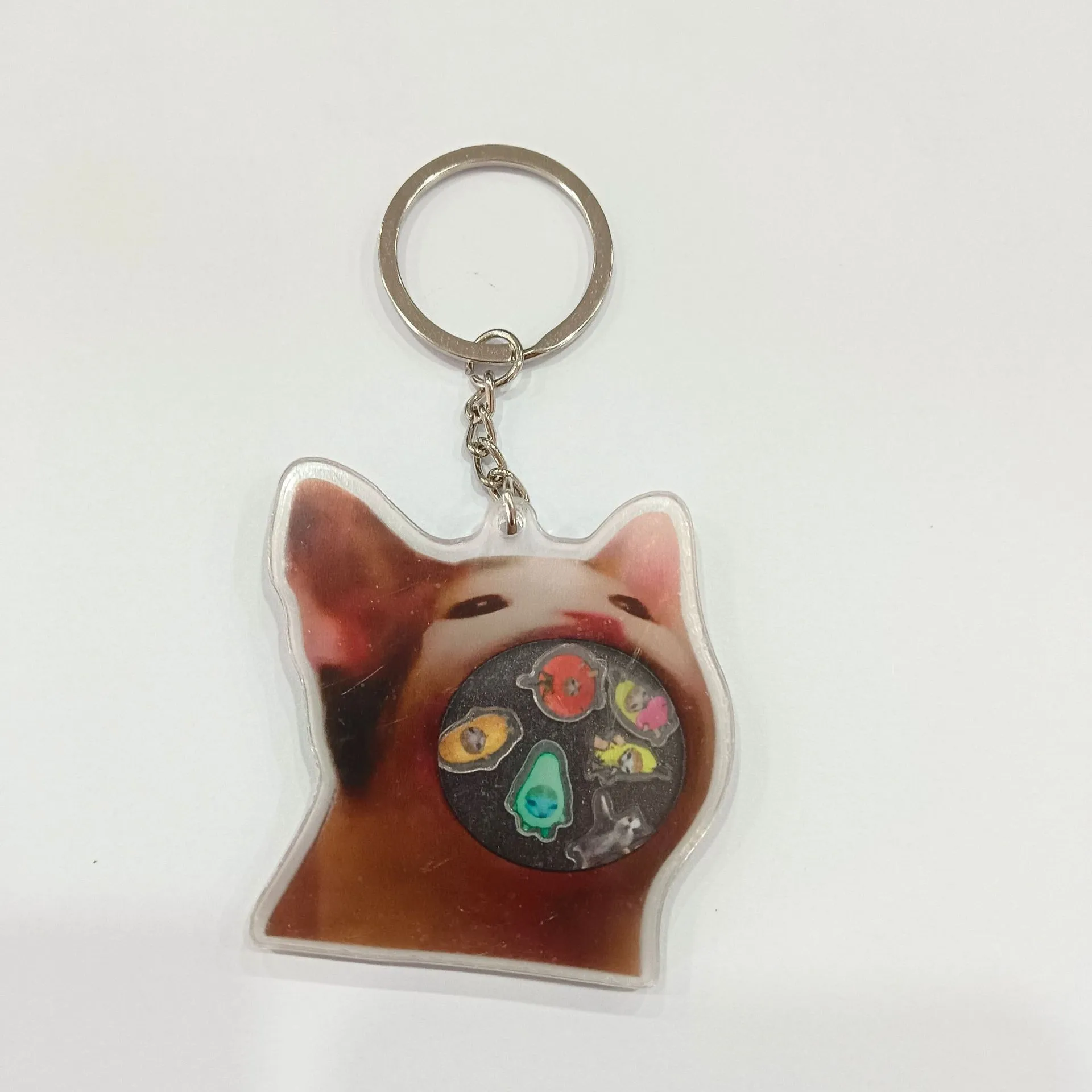 Diversión de dibujos animados Hello Kitty Crayon Shin-Chan llavero colgante Pochacco Loopy Anime lindo librero colgante decorativo pequeño regalo
