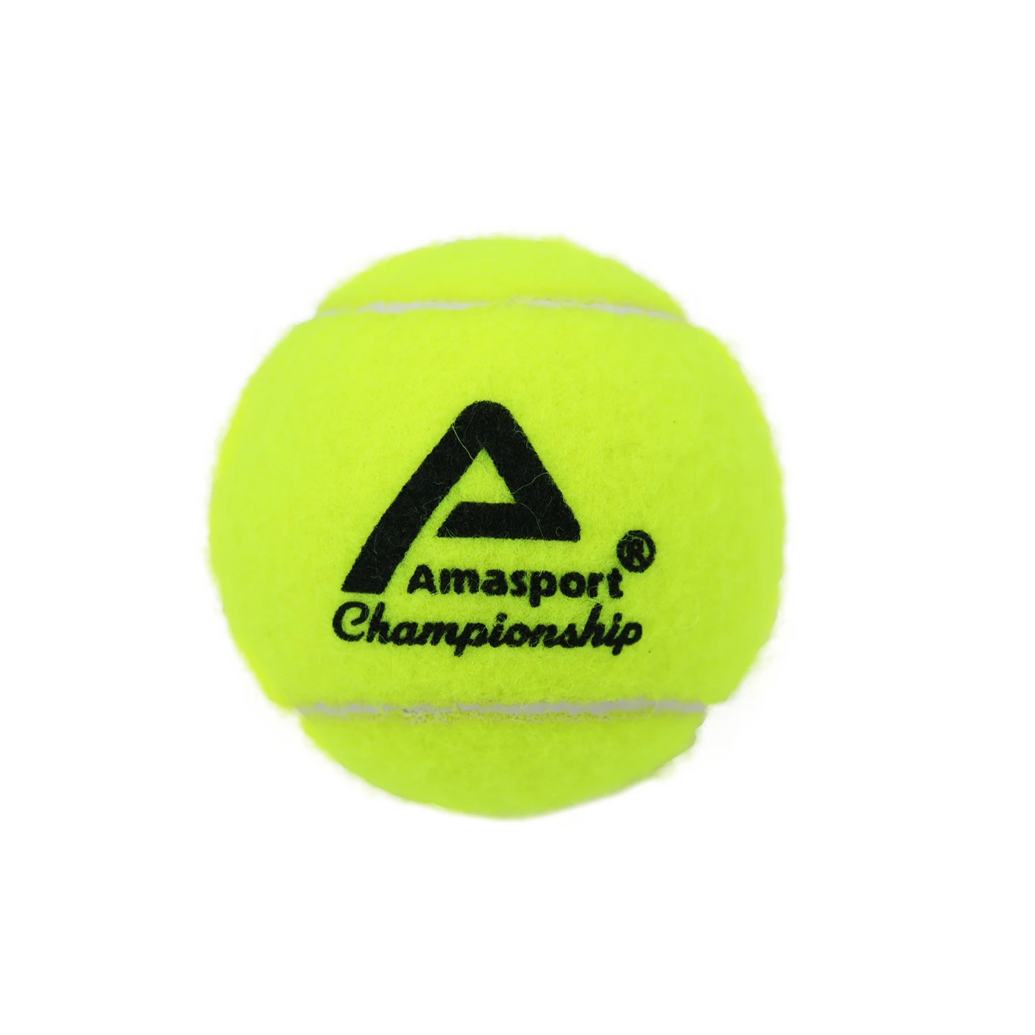 AMASPORT Championship Pressurized Tennis Balls 4 Balls/can for Training Practice Regular Duty Felt Pressurized Tennis Ball