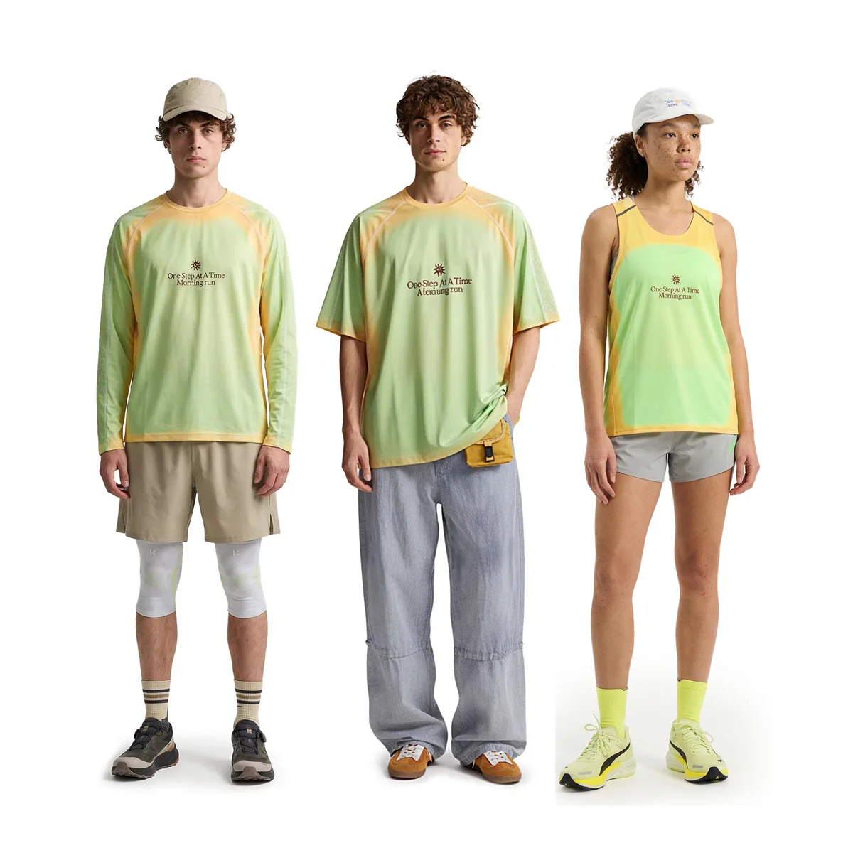 T-shirt sportiva da corsa per uomo e donna, ad asciugatura rapida, traspirante, leggera, a maniche corte, per fitness, top, t-shirt per coppia - immagine 2