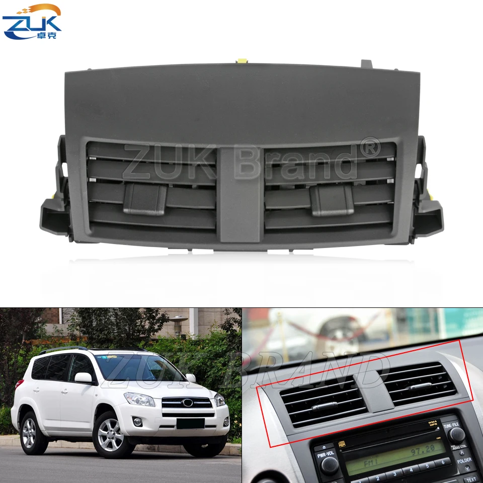 ZUK Car Dashboard AC Air Conditioner Vent Central Outlet