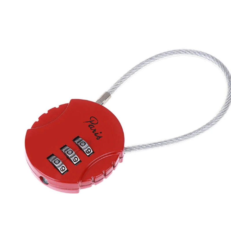 Digit Password Combination Padlock Suitcase Luggage New Metal Code Lock Mini Coded Keyed Anti-Theft Locks 4*4cm 2024 New