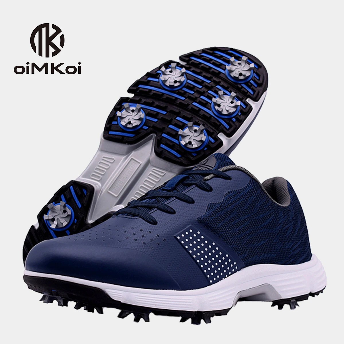 OIMKOI Premium Gentleman Pro 2.0 (W/ Spikes) Golf Shoes Professional Training Sneakers
