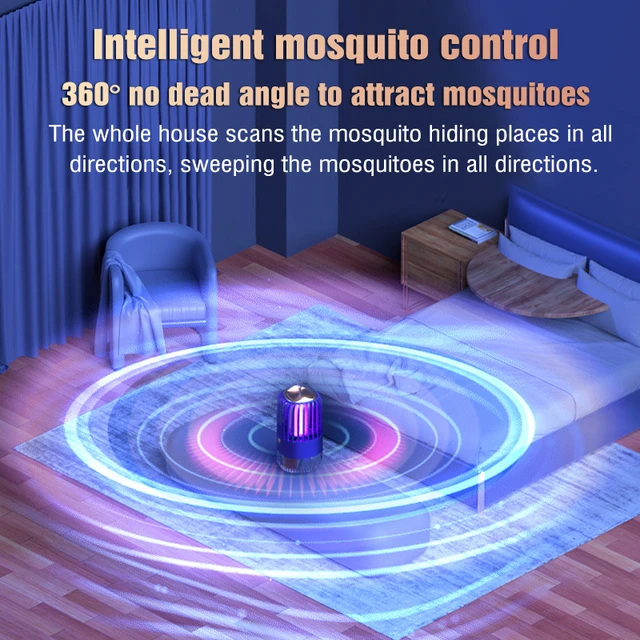 Electric Mosquito Killer Outdoor Indoor, USB Electric Fly Killer Mosquito  Trap, Insect Killer No Noi