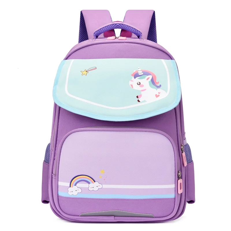 Girls Boys Cartoon Unicorn Dinosaur School Bags New Children Students Large Capacity Fashion Cartoon Backpacks Drop Shipping
