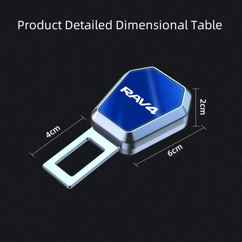 Seat belt extender seat belt extender kit New Car Safety Belt Extension Device Shockproof Plug Lock Buckle for Toyota RAV4 XA50 RAV 4