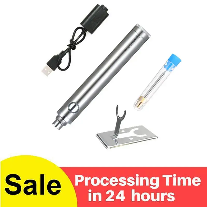 Wireless Charging Electric Soldering Iron Tin Solder Iron USB Fast Charging Portable Microelectronics Repair Welding Tools ac 225 arc welder Welding Equipment