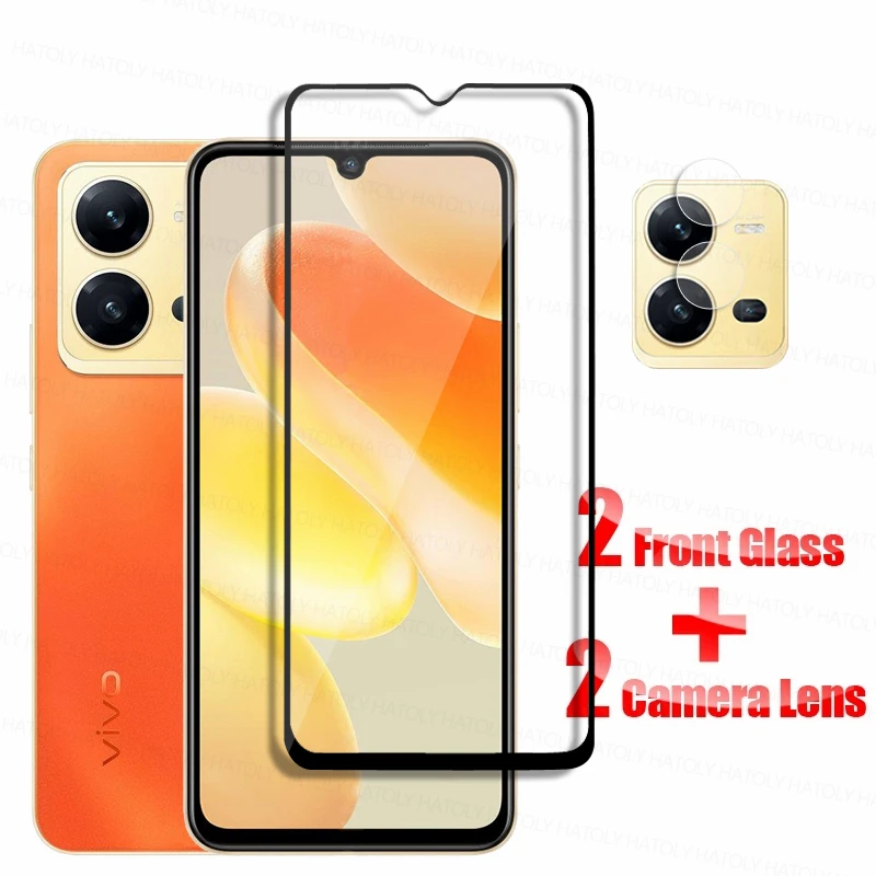 2.5D Glass Full Glue Per Vivo X80 Lite 5G Screen Protector Vivo X80 Lite 5G Vetro Temperato Hd Pellicola Per Telefono In Vetro Per Vivo X80 Lite