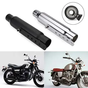 ท่อไอเสียรถจักรยานยนต์แบบย้อนยุค ขนาด 38/40/43/45 มม. สำหรับ Harley Exhuast XV950 M800 1200 XL883 Racing 1
